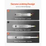 1 Pair Full Extension Drawer Slides 16 18 20 24 30 35 37.4 59 24 32 36 40 48 60 in, 500 lbs Load Capacity Locking Drawer Slides,