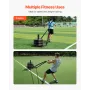 VEVOR Vægtslæde, Steel Power Sled, Fitness styrketræningsslæder til atletisk træning Hastighedsforbedring, Workout Fitness Eq
