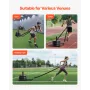 VEVOR Weight Sled, Steel Power Sled, Fitness Strength Training Sleds for Athletic Exercise Speed Improvement, Workout Fitness Eq