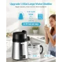 VEVOR Vanddestilleri, 6L 1,6 gallon større rent vandrenserfilter til bordplade til hjemmet, 900W glasgrydedestilleret maskine