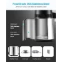Water Distiller, 6L 1.6 Gallon Larger Pure Water Purifier Filter For Home Table Countertop, 900W Glass Pot Distilled Maker, Stai