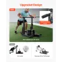 VEVOR Vægtslæde, Steel Power Sled, Fitness træningsslæder til atletisk træning Hastighedsforbedring, træningsudstyr med Adju