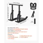Weight Sled, Steel Power Sled, Fitness Training Sleds for Athletic Exercise Speed Improvement, Workout Equipment with Adjustable