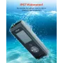 Dissolved Oxygen Meter, 0.0-20.0 mg/L Measurement Range, Portable Dissolved Oxygen Tester Kit with 4 m Electrode Cable, Membrane