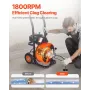 Drain Cleaner Machine Electric Drain Auger 75 ft x 3/8 i Auto