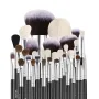34-Piece Makeup Brush Set, Professional Brushes Kit for Foundation Blending Eyeshadow Concealer Blush - with Soft Bristles, Ergo