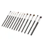VEVOR 34-Piece Makeup Brush Set, Professional Brushes Kit for Foundation Blending Eyeshadow Concealer Blush - with Soft Bristles