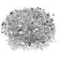 Fire Glass, 10 LBS / 4.5 KG High-Temperature Resistant Fireplace Rocks, 1/2-Inch / 12.7 mm Reflective & Smokeless Firepit Glass 