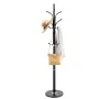 VEVOR Coat Rack Freestanding, Coats Tree Stand with Stable Marble Base & 6 Hooks, Free Standing Hall Coat Rack for Entryway, Bed
