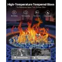 Fire Glass, 10 LBS / 4,5 KG Pejsesten, 1/2-tommer / 12,7 mm