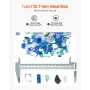 Fire Glass, 10 LBS / 4.5 KG Fireplace Rocks, 1/2-Inch / 12.7 mm Reflective Firepit Glass Rock, High Luster & Smokeless Stone Lan