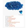 Fire Glass, 10LBS / 4.5KG High-Temperature Resistant Fireplace Rocks, 1 Inch / 25.4 mm Reflective Firepit Glass Diamond Beads, H