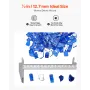 Fire Glass, 10LBS / 4.5KG High-Temperature Resistant Fireplace Rocks, 1/2-Inch / 12.7 mm Reflective & Smokeless Firepit Glass Ro