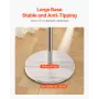 Coat Rack, Freestanding Coats Rack Stand with Stable Marble Base & 8 Hooks, Free Standing Hall Coat Tree for Entryway, Bedroom, 