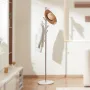 Coat Rack, Freestanding Coats Rack Stand with Stable Marble Base & 8 Hooks, Free Standing Hall Coat Tree for Entryway, Bedroom, 