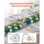 Flower Ball Arrangement Buket 10 STK, 500 x 220 mm Kunstige