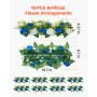 Flower Ball Arrangement Buket 10 STK, 500 x 220 mm Kunstige