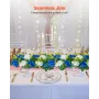 Flower Ball Arrangement Bouquet 10 PCS, 500 x 220 mm Artificial Flower Balls Wedding Table Centerpieces, Faux Rose Arrangements 
