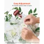 Flower Balls Arrangement Bouquet 10 PCS, 450 mm Diameter Artificial Flower Balls Wedding White Roses Centerpieces, Faux Flowers 
