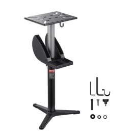 Bench Grinder Stand Bench Grinder Floor Pedestal 5-Level Height Adjustable