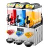 Commercial Slushy Machine 15Lx3 Tank Margarita Smoothie Frozen Drink Maker
