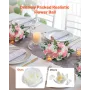Flower Ball Arrangement Buket 10 STK, 450 mm Diameter Kunstige