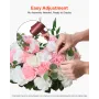 VEVOR Flower Ball Arrangement Bouquet 10 PCS, 450 mm Diameter Artificial Flower Balls Wedding Table Centerpieces, Rose Arrangeme