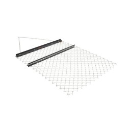Drag Harrow 4 x 5 ft Chain Harrow Lawn Rake ATV UTV Tractor Attachments