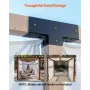 Pergola Kit 2-Pack, T-Shaped 4x4 (Actual 92 x 92 mm), 3-Way Pergola Brackets DIY Woodworking Gazebo Bracket Kit with Screws for 