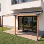 Pergola Kit, 4x4 tommer 4-vejs skrå beslag til 92 x 92 mm