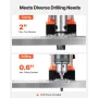Magnetic Drill Press, 1350 W, 50 mm borediameter, 12500N Power