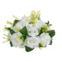 VEVOR Flower Balls Arrangement Buket 10 STK, 240 mm Diameter kunstige blomsterkugler Bryllup Rose Centerpieces, Faux Flowers A