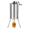 Manual Honey Extractor 2 Frame Honey Spinner Beekeeping Stainless Steel