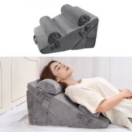 Orthopedic Bed Wedge Pillow 4 Pcs Adjustable for Back Leg Neck Sleep GERD