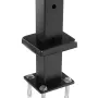 Cable Railing Post, 42x1x2 Inch Level Deck Stair Posts, 1-Pack Stainless Steel Cable Handrail Post, Pre-Drilled Pickets with Mou