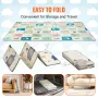 Baby Play Mat, 71""x79"" Extra Large Baby Crawling Mat, Non-Slip One-Piece Foam Baby Playmat, Foldable Reversible Floor Mat with