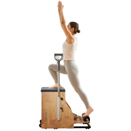 Pilates Chair Split-Pedal Stability Combo Chairs Full-Body Workout Handle