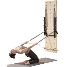 Vægmonteret pilates reformator maskine pilates springbræt ahorn træ