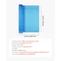 Floor Underlayment 27.9 m², 3-in-1 3 mm Thick Flooring Padding with Tape & Vapor Barrier, Heavy Duty EPE Foam with Blue PE, Soun