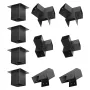 Pergola Kit, 4x4 tommer Pergola beslag med spids tag til 92 x