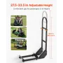 Golf Cart Grab Bar, 450 x 235 x 905 mm, Compatible with Most Golf Carts with Metal Footplates, No Modification Needed, 27.5 to 3
