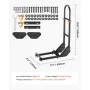 Golf Cart Grab Bar, 450 x 235 x 905 mm, Compatible with Most Golf Carts with Metal Footplates, No Modification Needed, 27.5 to 3