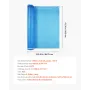 Floor Underlayment 55.8 m², 3-in-1 2 mm Thick Flooring Padding with Tape & Vapor Barrier, Heavy Duty EPE Foam with Blue PE, Soun