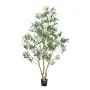 VEVOR 240cm Artificial Olive Tree with Black Pot, Tall Fake Tree with Natural Wood Trunk & Realistic Green Leaves and Fruits, In