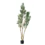 240cm Artificial Olive Tree with Black Pot, Tall Fake Tree with Natural Wood Trunk & Realistic Green Leaves and Fruits, Indoor F
