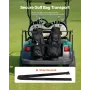VEVOR Golf Cart Bag Holder, 1370 x 195 x 60,5 mm, Kompatibel med de fleste 2+2 Golf Cart Bagsæde med 1,2-tommer firkantede rør,