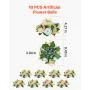 Flower Ball Arrangement Bouquet 10 PCS, 240 mm Diameter Artificial Flower Balls Wedding Table Centerpieces, Rose Arrangements fo