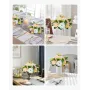 Flower Ball Arrangement Bouquet 10 PCS, 240 mm Diameter Artificial Flower Balls Wedding Table Centerpieces, Rose Arrangements fo
