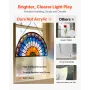 Stained Glass Window Panel, 913 x 465 mm, Tiffany Style