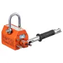 Magnetic Lifter, 220 lbs/100 kg Pulling Capacity, 2.5 Safety Factor, Neodymium & Steel, Lifting Magnet with Release, Permanent L